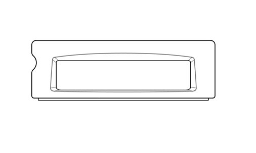 GUIDA LUCE NERO (ABS)V0