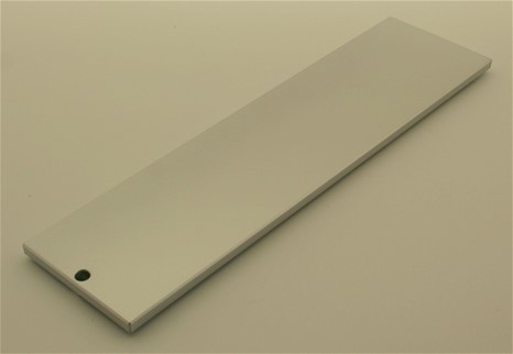 Frontblende platin links