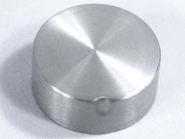 CONTROL KNOB- BRUSHED SILVER F
