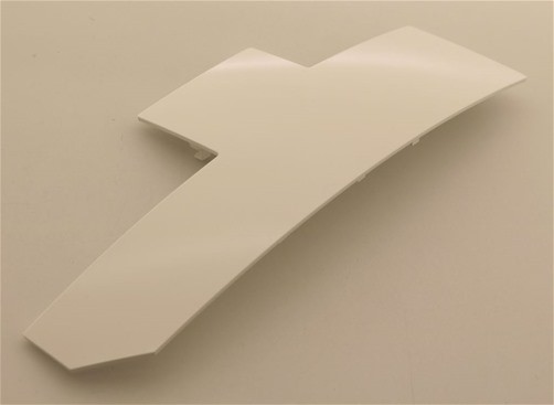 Frontblende pianowhite rechts