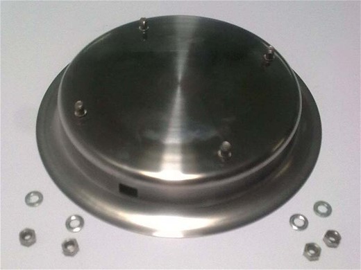 BOWL MOUNT NUT/WASH SET-S/STEE