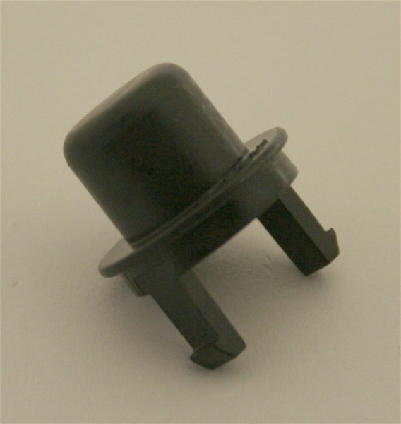 Schaltknopf schwarz