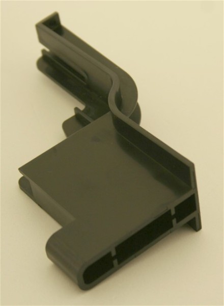 Halter Pumpe schwarz