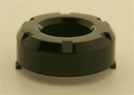 Ventilkappe RFID schwarz