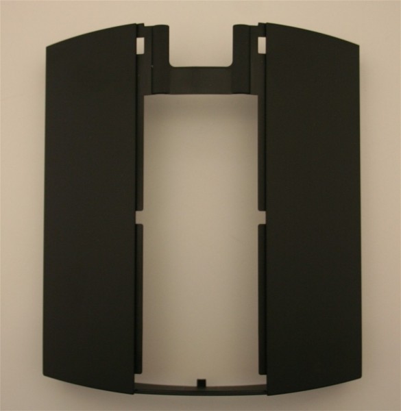 Frontblende mitte schwarz V2