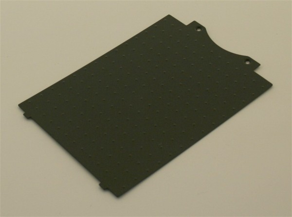 Tassenablage alu schwarz