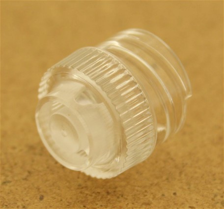 Milchauslauf transparent