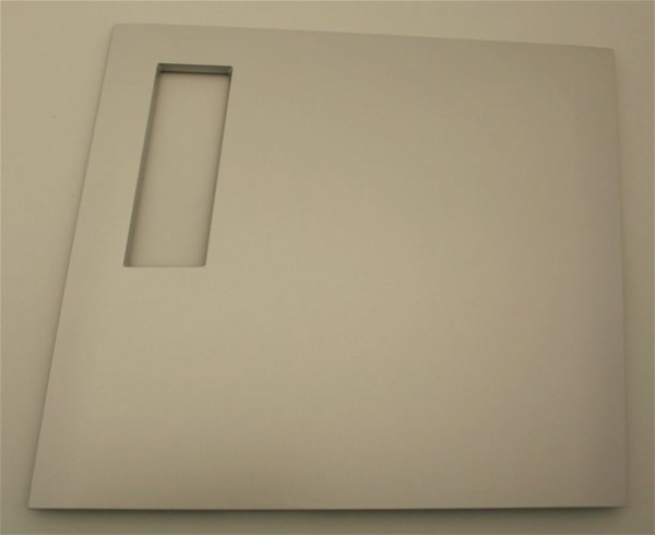 Abdeckung links platin