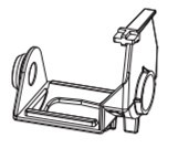 Halter f. Pumpe sw.