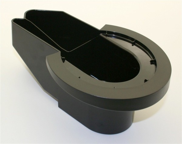 Tropfschale schwarz