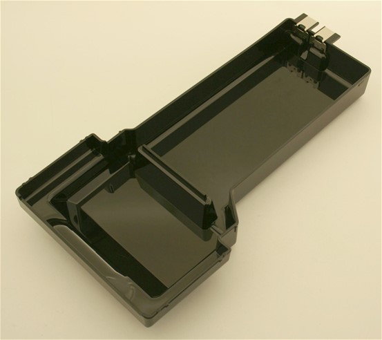 Tropfschale schwarz kpl.