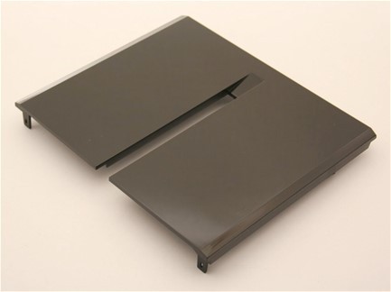 Frontblende schwarz