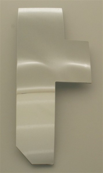 Frontblende links chrom