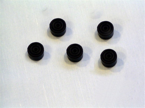 FOOT 5 PACK BLACK SB306/307