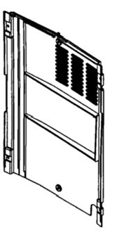Rückwand E(S)AM 3400/3500.S