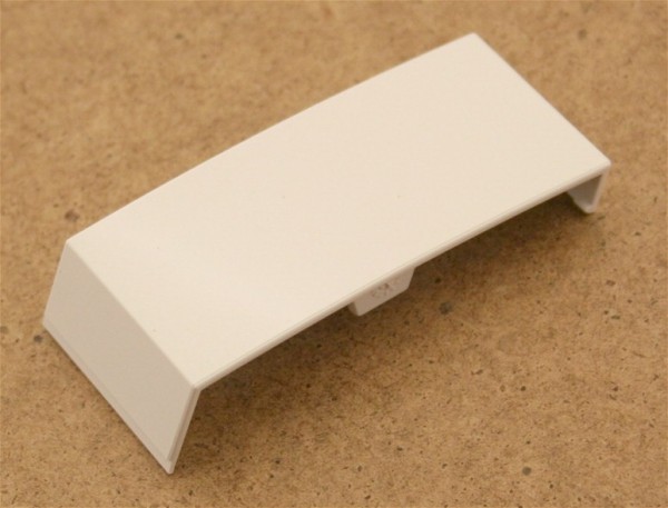 Frontblende links weiss