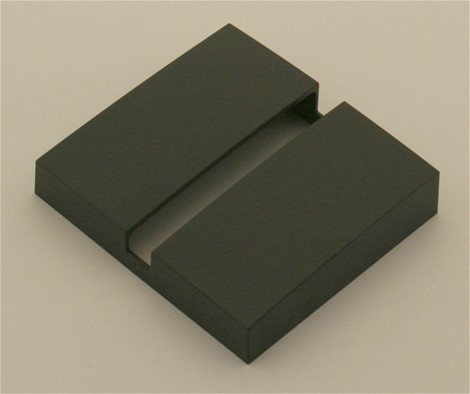 Frontblende mitte schwarz