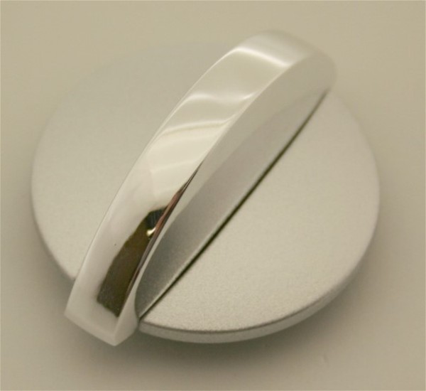 Drehknopf Keramikv. V2 silber