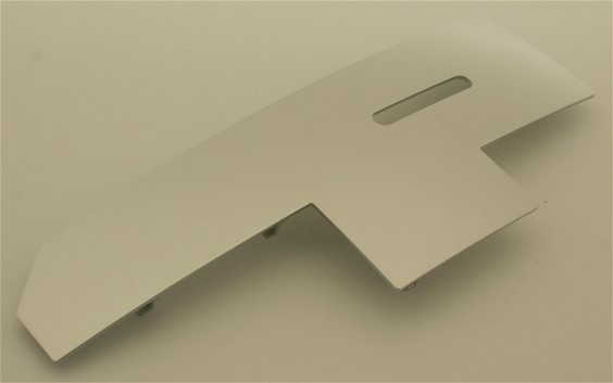 Frontblende links platin