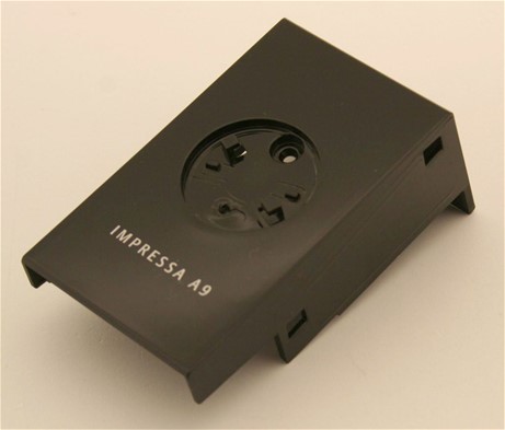 Blende Auslauf schwarz