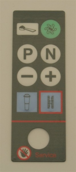 Tastaturfolie zu Elektronik