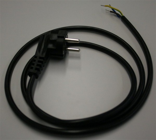 Netzkabel sw RoHS
