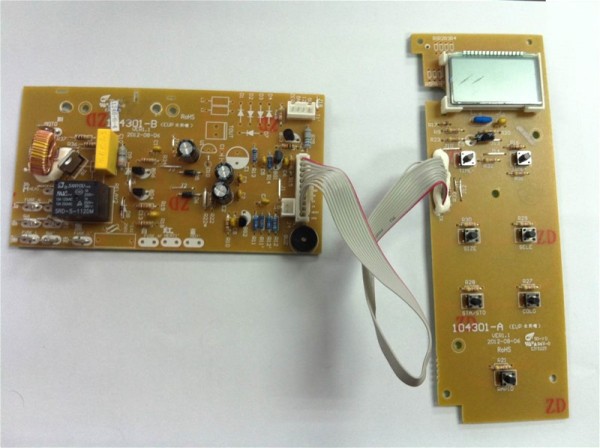 MAIN PCB & DISPLAY BOARD ASSY