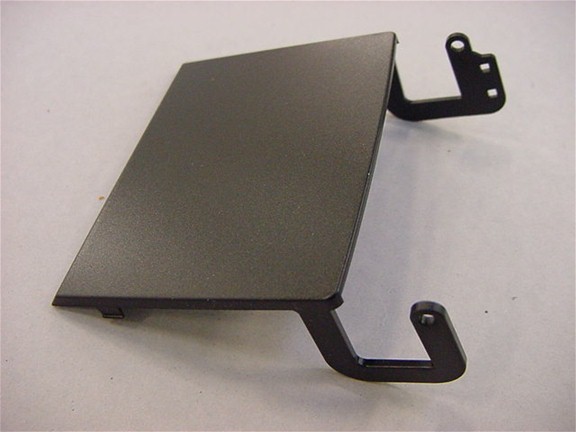 Pulverschachtdeckel schwarz