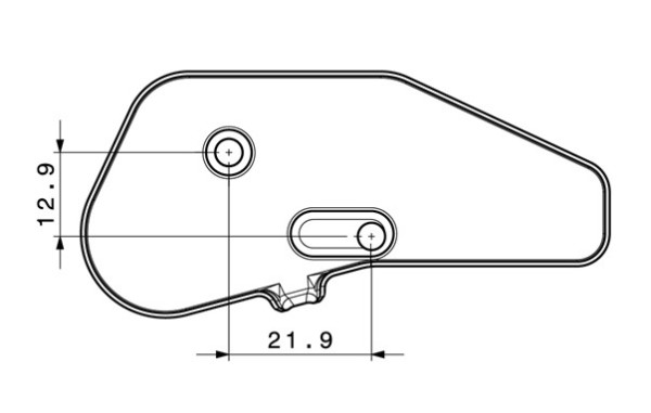 E.VALVE BRACKET 3WAY DEGREASED MCSA