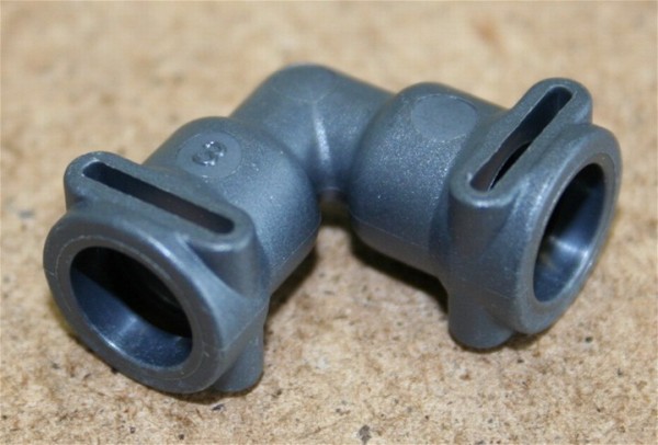 Fluid-Anschluss L-Form 90° kur
