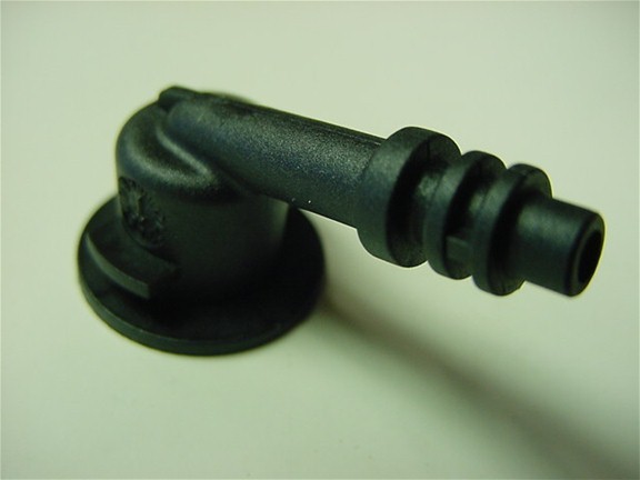 Fluid-Andockbüchse schwarz