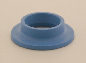 Pumpenauflage blau