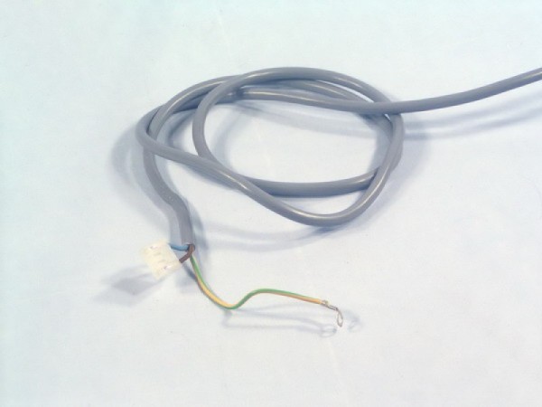 Netzkabel GB Stecker grau