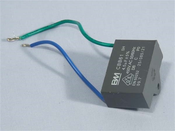 MOTOR CAPACITOR 4.5uF BM900