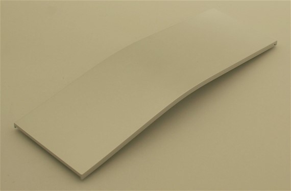 Frontblende links satinsilber