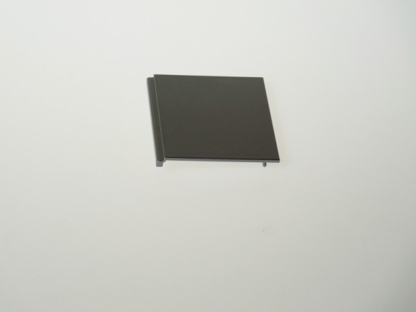 Frontblende rechts silber