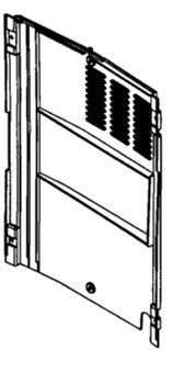 Rückwand silber ESAM4500S