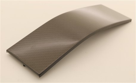Frontblende Carbon links
