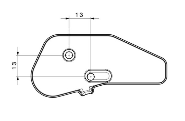 E.VALVE BRACKET 2WAY(S.VAP) DEGREASED