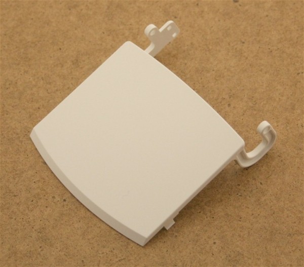 Pulverschachtdeckel weiss