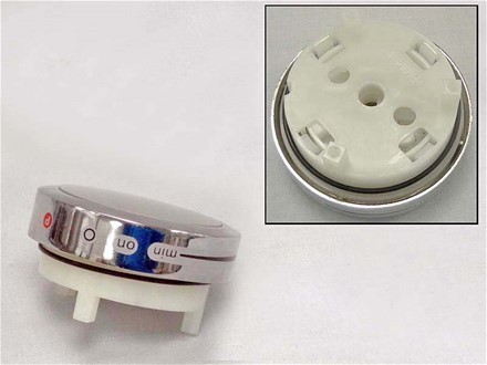 CTRL KNOB ASSY PRINT INC 'O' R
