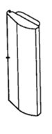 Frontblende links E(S)AM4er sw