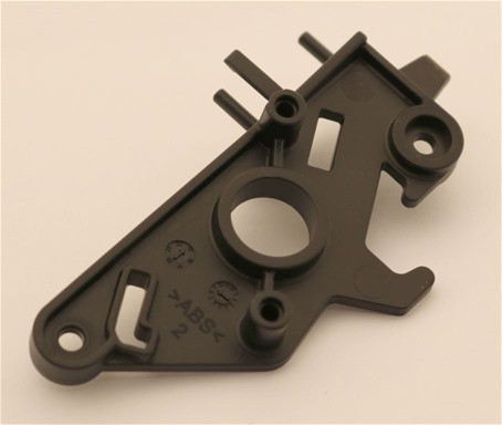 Träger Schrittmotor schwarz