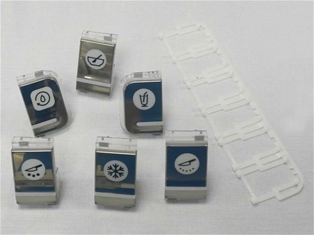 BUTTON SET 6PC & B/SPRING PLAT