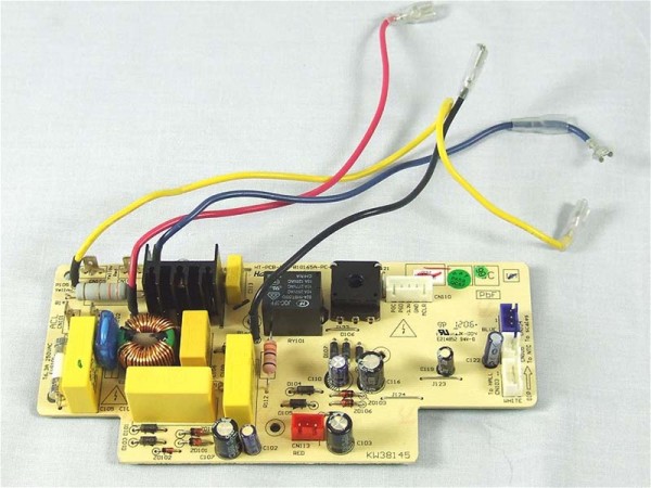 MAIN PCB + INTERLOCK ASSEMBLY