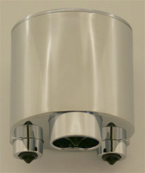 Auslauf unten chrom kpl. V3