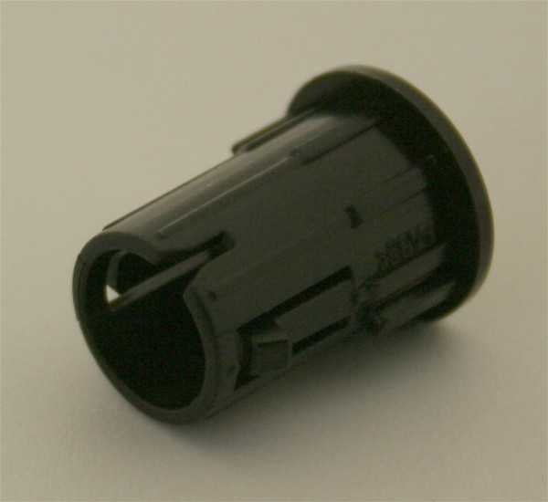 Halter Kappe schwarz