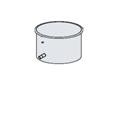 VASCA(3P)C/ F TEFLON 1800W230(