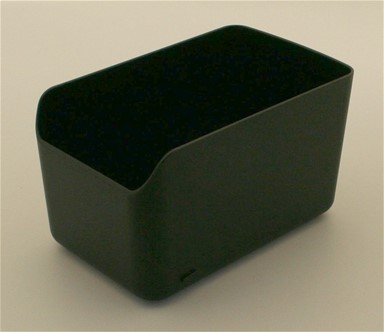 Tresterbehälter schwarz