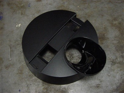 Haube schwarz